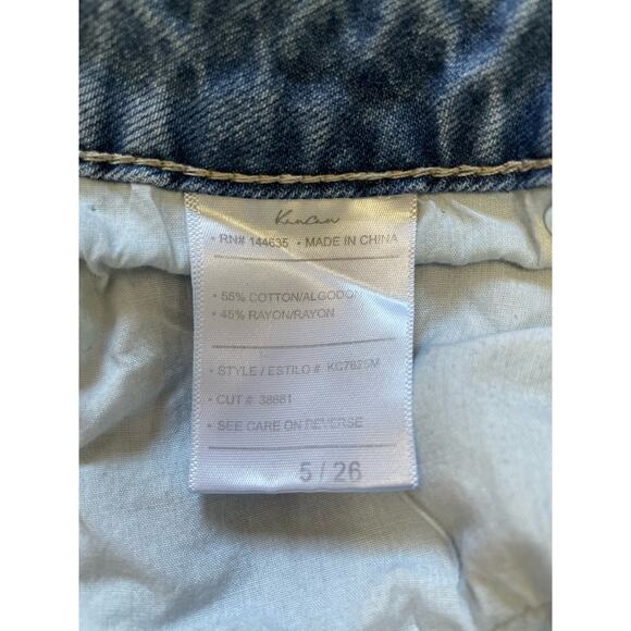 KanCan Jeans, Wrene Ultra High Rise 90's Boyfriend Jeans, Size 5/26 - Picture 6 of 7